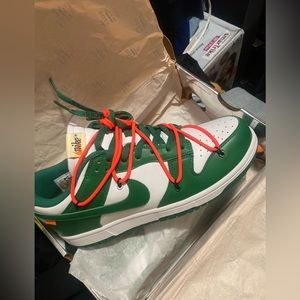 Off-white dunks worn 2times box included